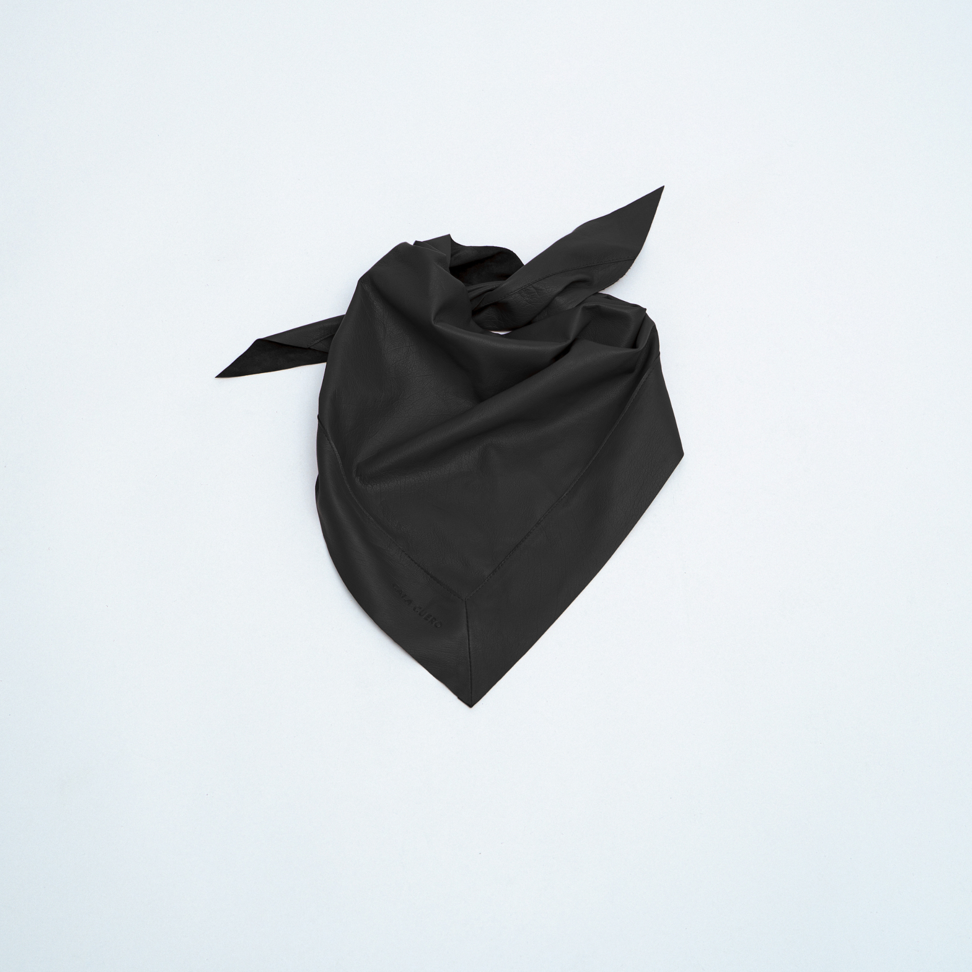 Marea Leather Scarf Red (006)