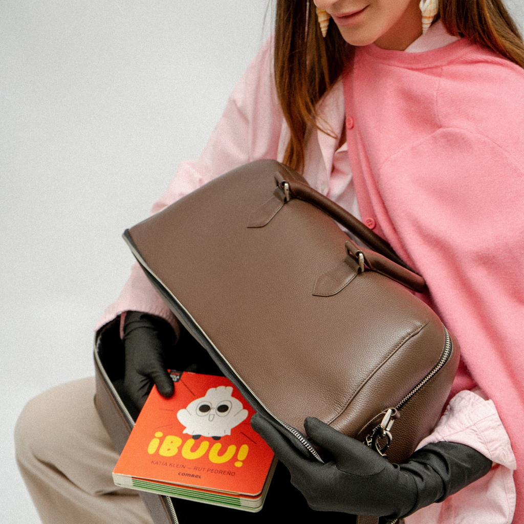 Senda Structured Weekender Brown (003)