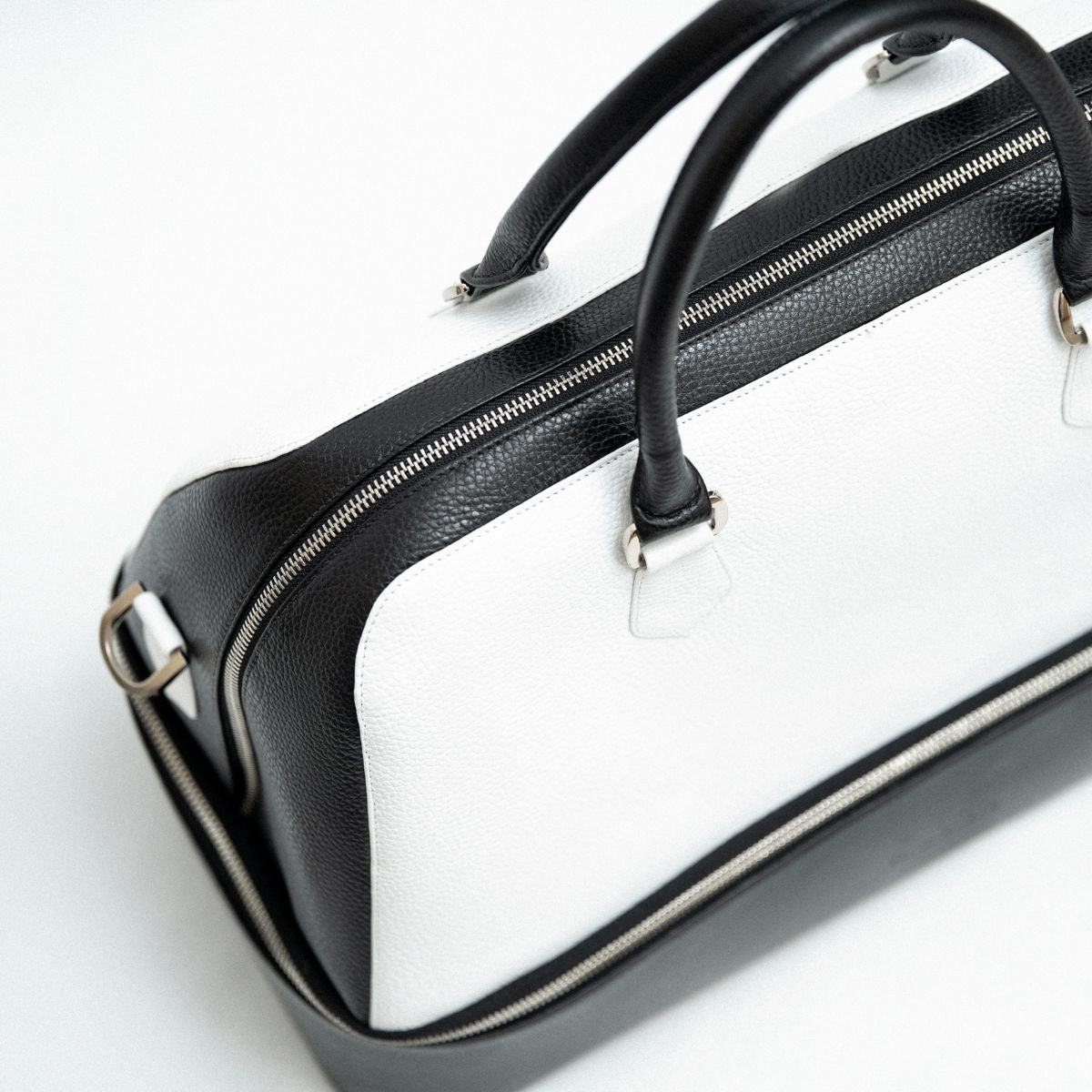 Senda Structured Weekender Black & White (003)