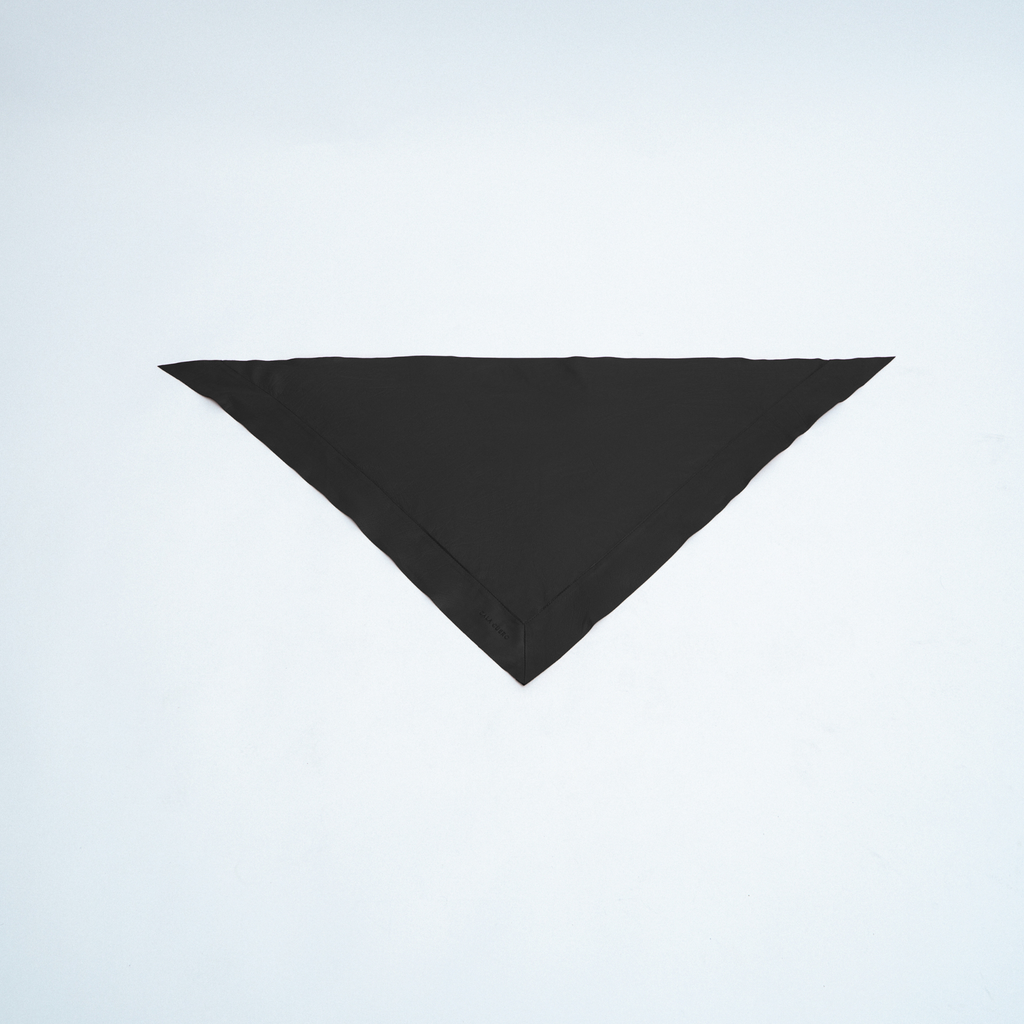 Marea Leather Scarf Black (006)