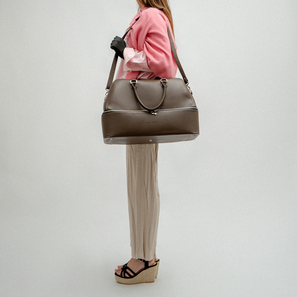 Senda Structured Weekender Brown (003)