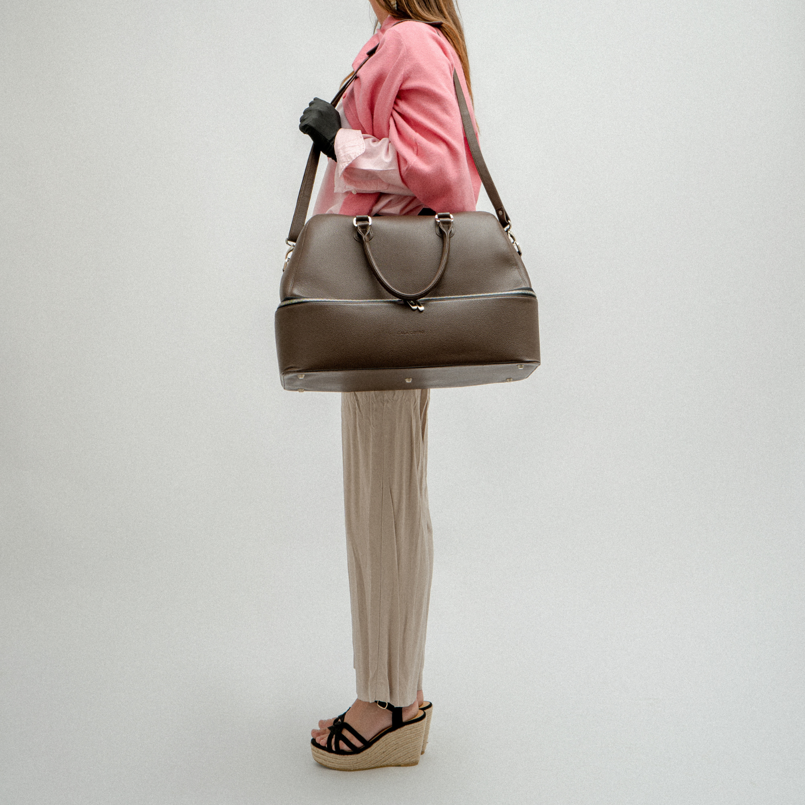 Senda Structured Weekender Brown (003)