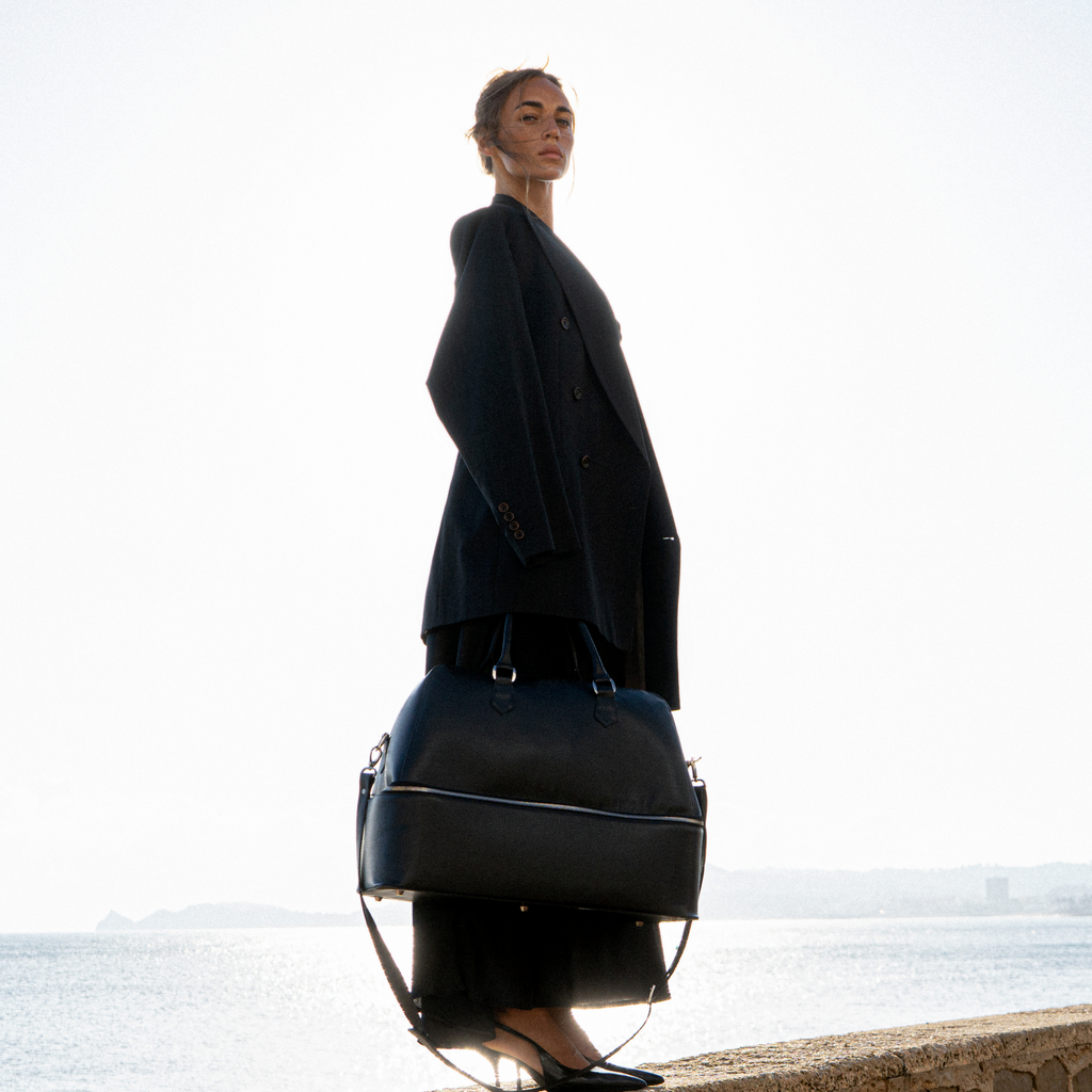 Senda Structured Weekender Black (003)